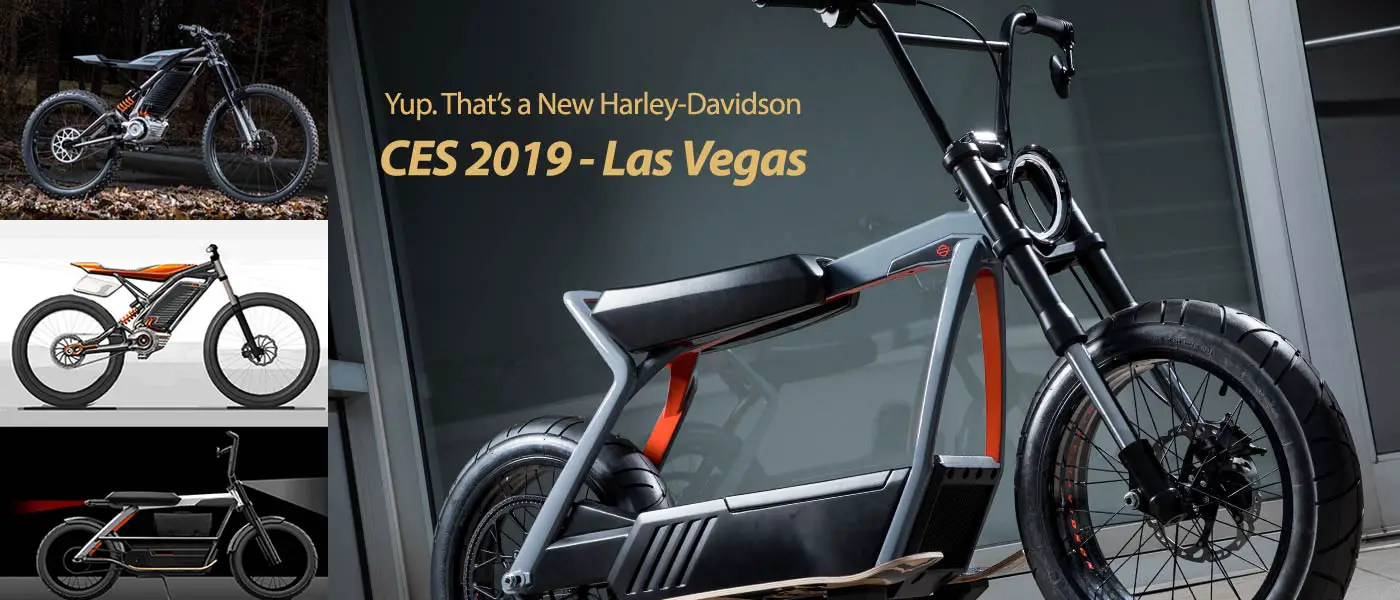 CES 2019  HARLEY  DAVIDSON  NEW  CONCEPTS AND LIVEWIRE 