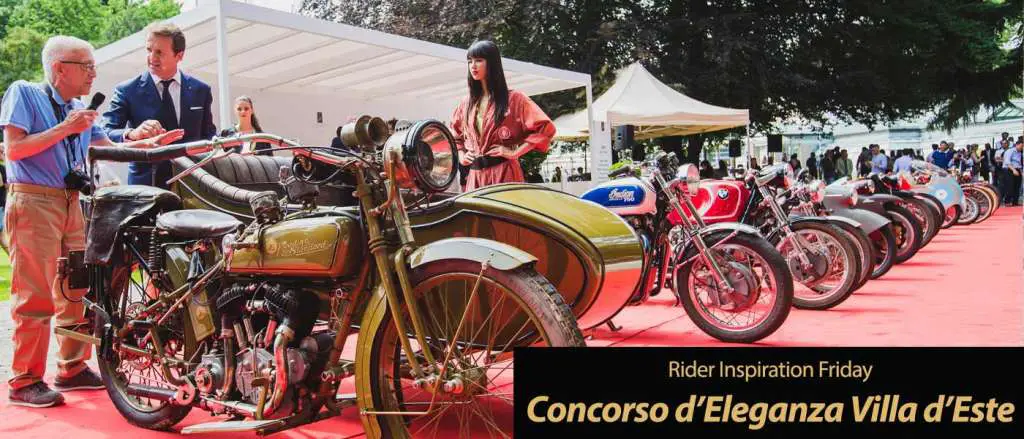 Rider Inspiration Friday: Motorcycle fascination at Concorso d’Eleganza Villa d’Este 2019
