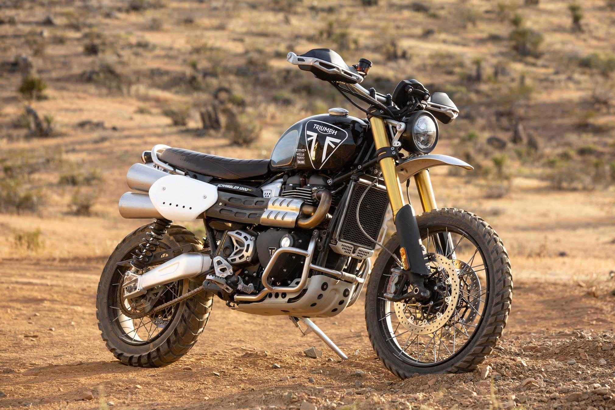 AllNew Triumph Scrambler 1200XE to race at NORRA Mexican 1000 Rally