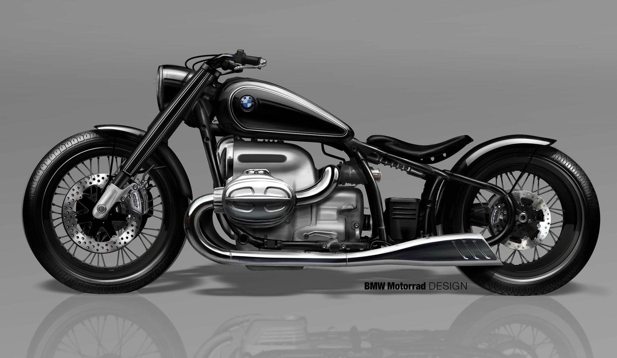 Cruiser Segment Shocker: BMW Motorrad Concept R18 • Total Motorcycle