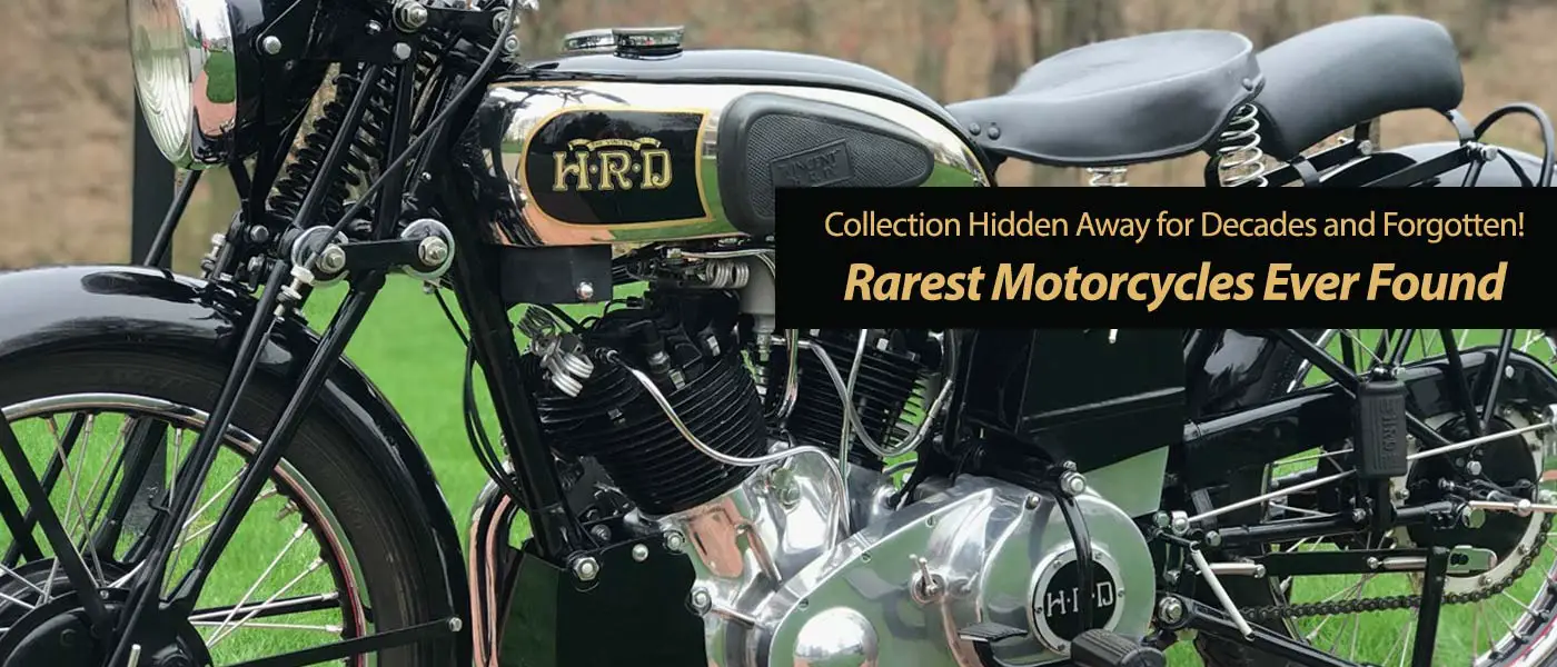 Rider Inspiration World s Rarest Motorcycles Buried in a