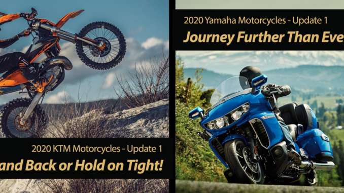 2020-Yamaha-2020-KTM-Update1 New 2020 Yamaha and 2020 KTM Motorcycles - Two-fer One