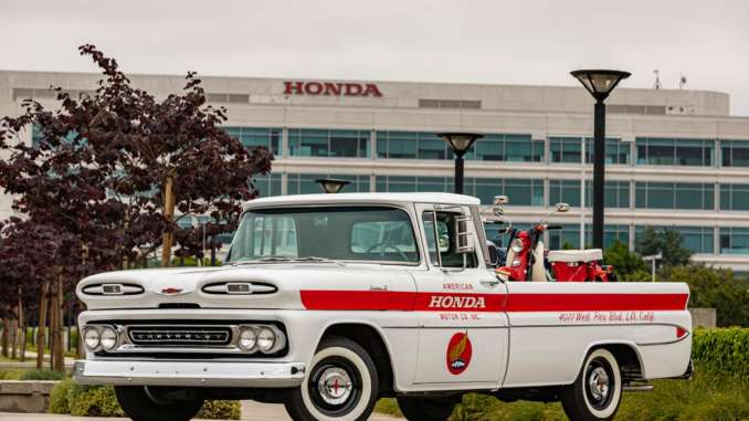 American_Honda_60th_Anniversary_Chevy_Delivery_Truck 60th Anniversary - American Honda Restores three historic vehicles for SEMA 2019