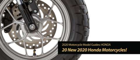 2020 honda motorcycle range