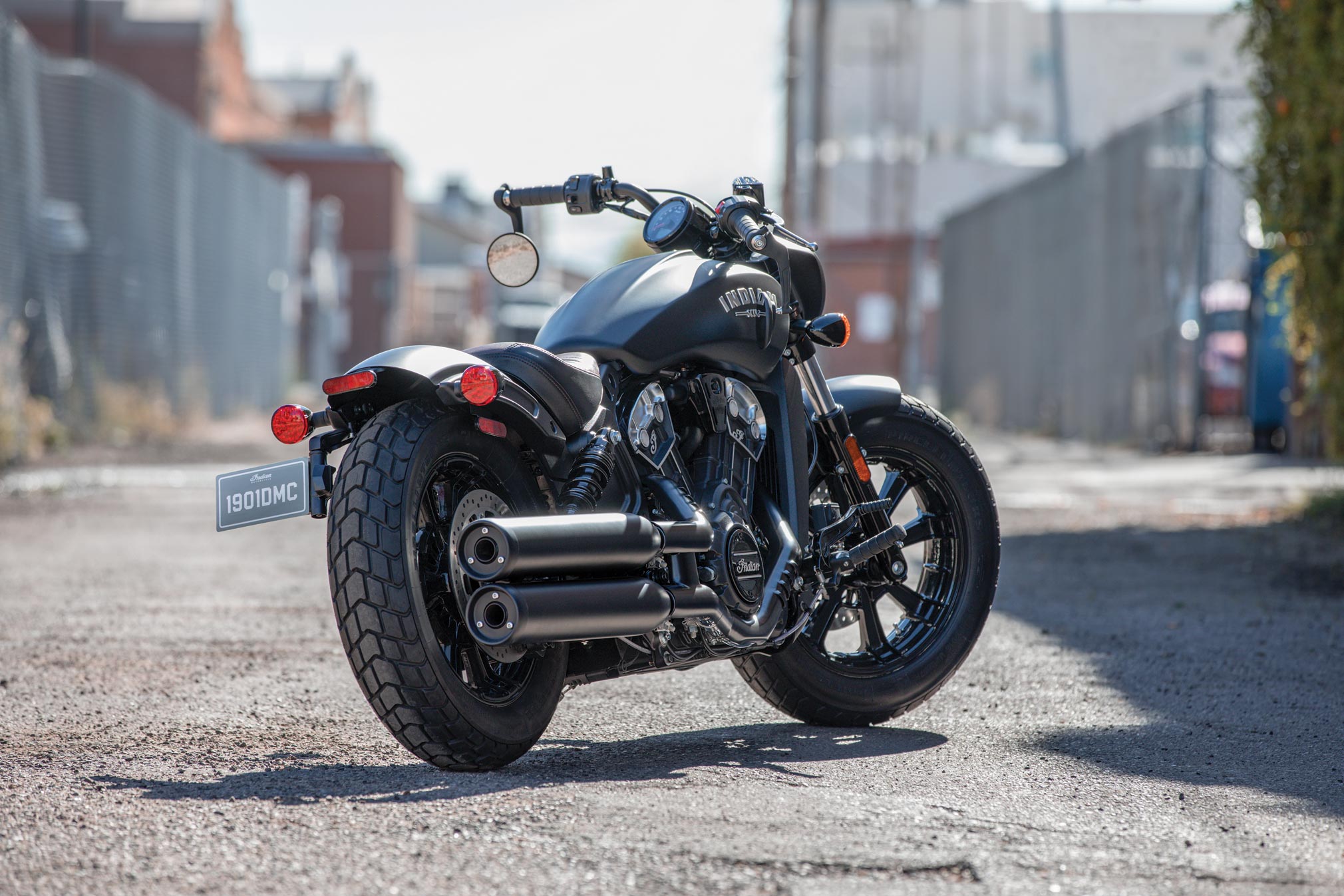 Patins De Frein Levier De Vitesse Pour Indian Scout Bobber (2018-2021) - Lot De 2 En Aluminium - Accessoire Custom Moto