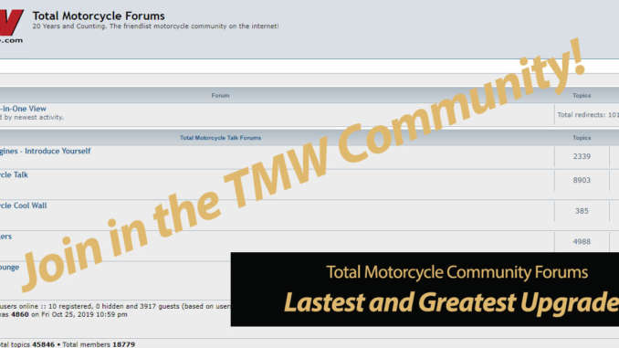 Total-Motorcycle-Community-Forums-2019-Upgrade Total Motorcycle Community Forums Upgrade