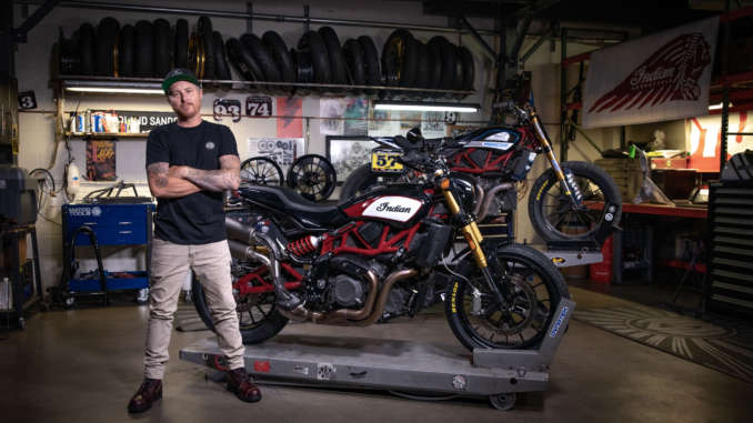 2021-Indian-FTR1200-RolandSands1 Awesome Indian FTR1200 Roland Sands Race-Inspired Parts & Accessories