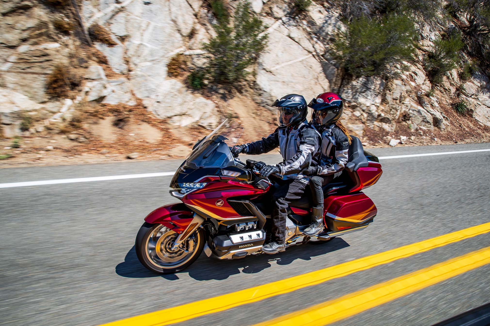 Honda gl1800 Gold Wing путешествие