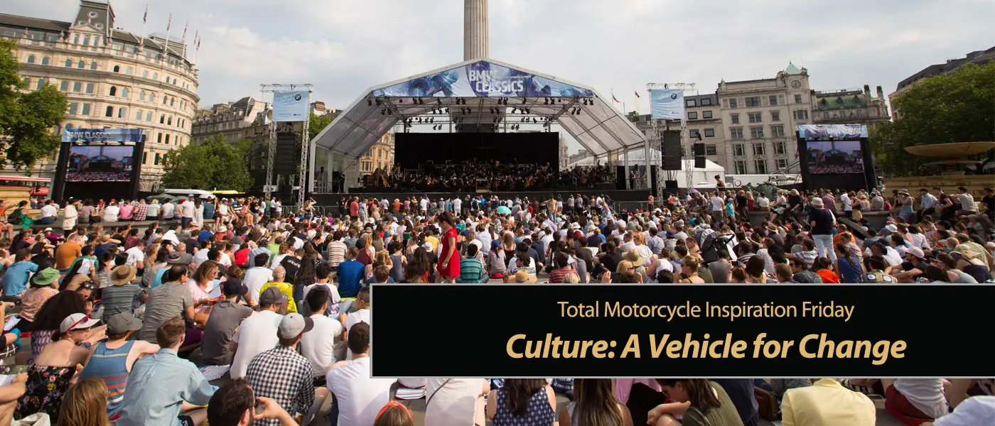 Inspiration Friday: Culture a vehicle for change