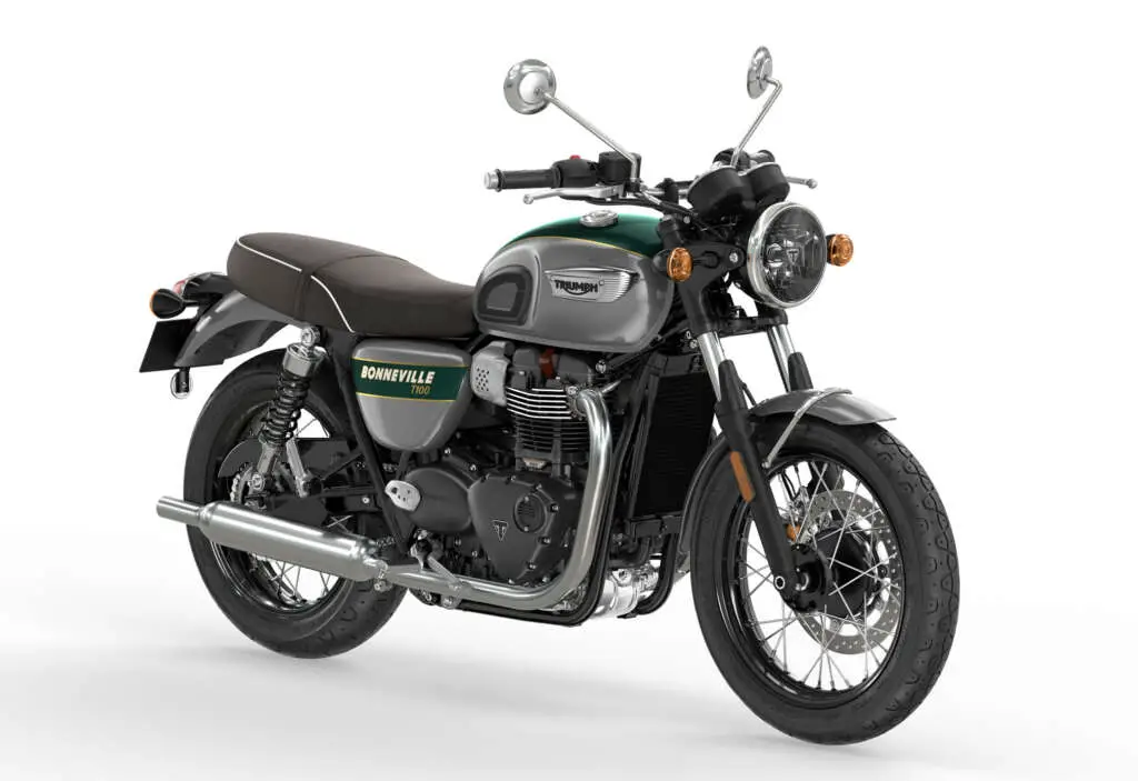 2022 Triumph Bonneville T100 Gold Line