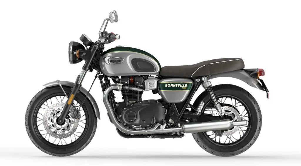 2022 Triumph Bonneville T100 Gold Line