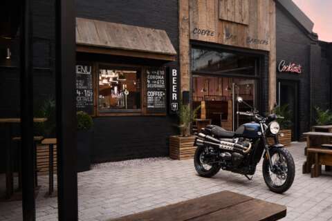 2022 Triumph Street Scrambler Gold Line