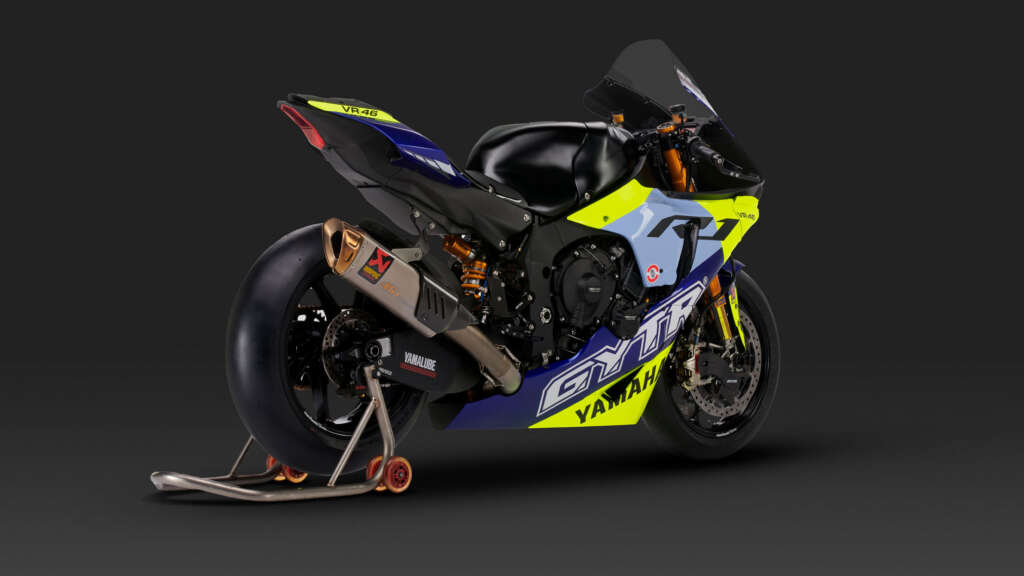 2022 Yamaha YZF-R1 GYTR VR46 Tribute