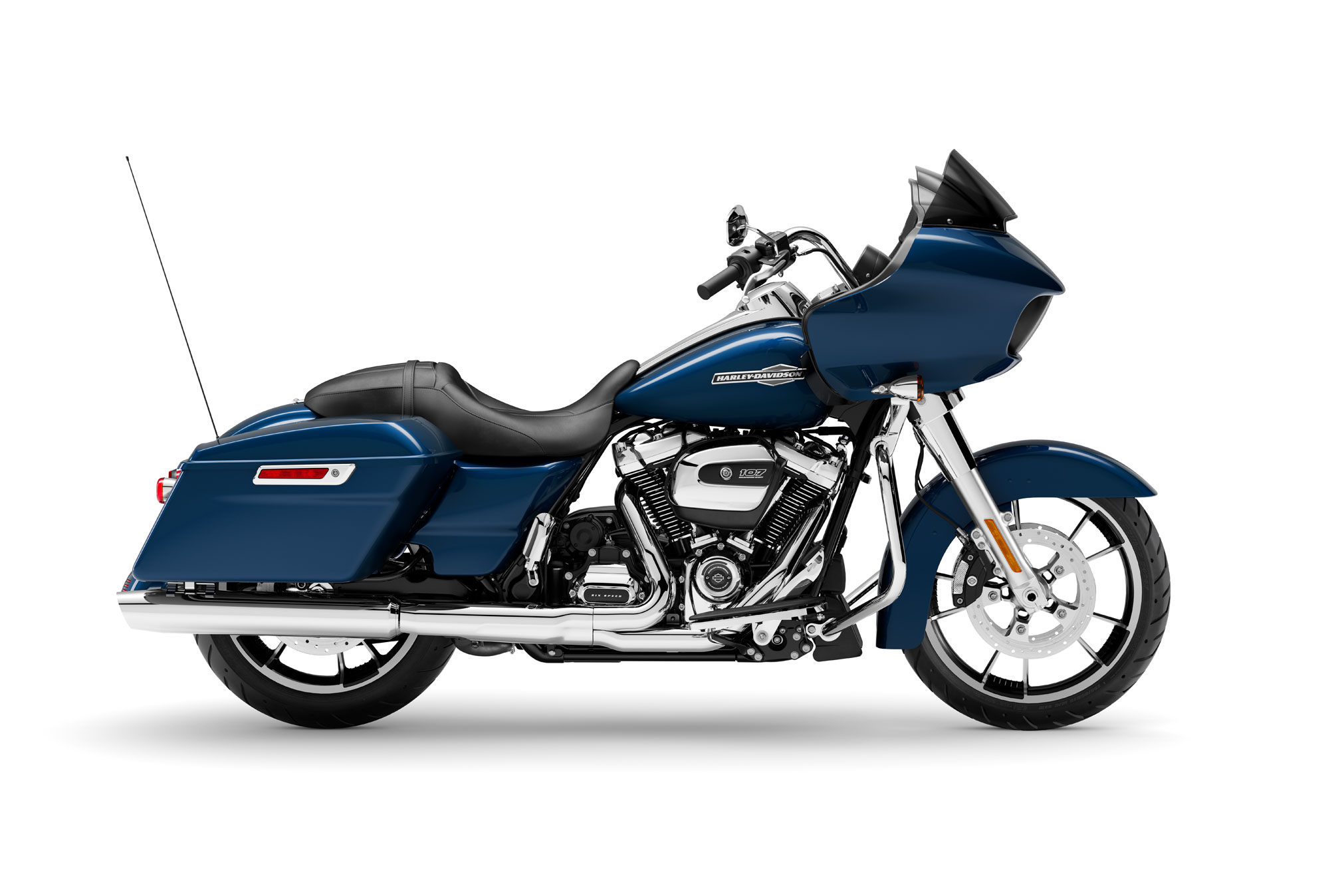 Black Replacement Antenna For Harley Davidson Street Glide, Road Glide & Road King