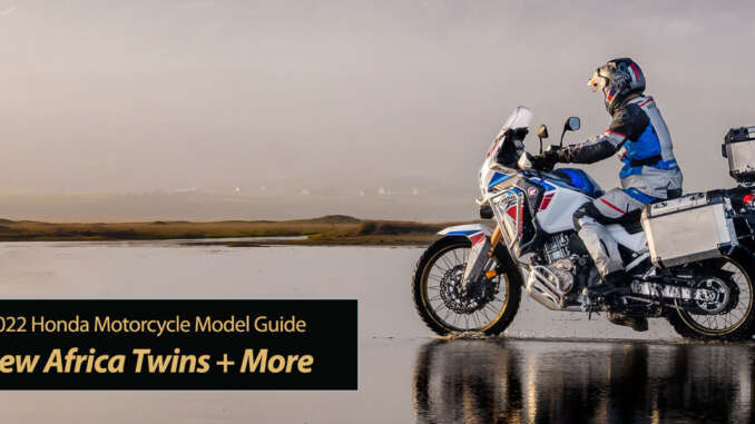 2022 Honda New Africa Twins more