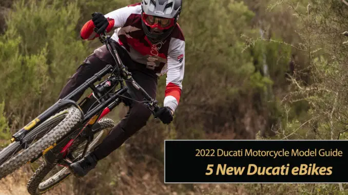 5 New Ducati eBikes