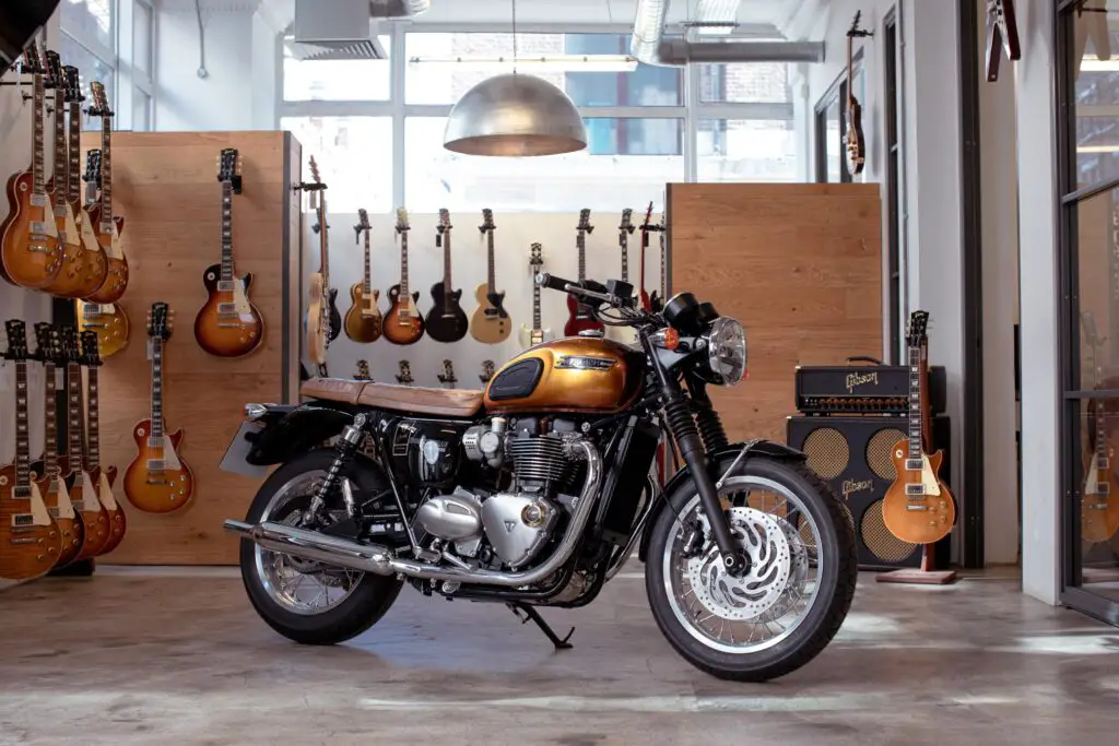 2023 Triumph Bonneville T120 Gibson Les Paul 1959 Edition