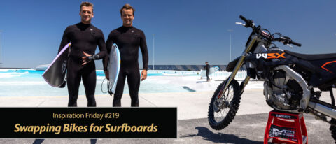 Inspiration Friday: Swapping Bikes for Surfboards