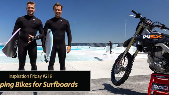 Inspiration-Friday-swapping-bikes-for-surfboards Inspiration Friday: Swapping Bikes for Surfboards