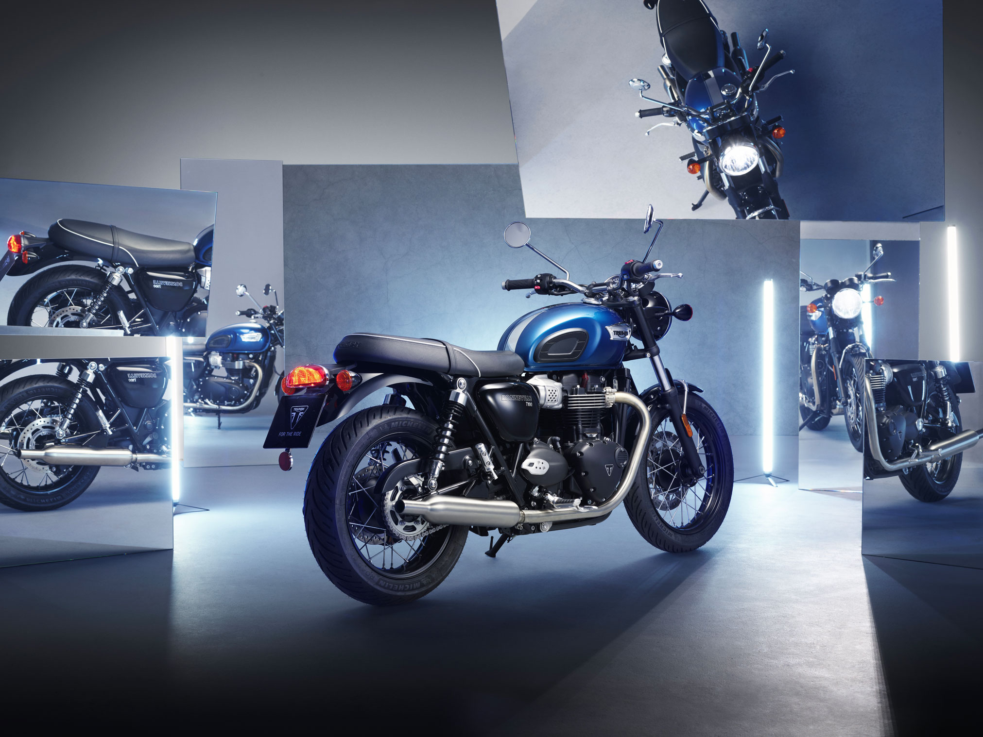 triumph t100 jet black