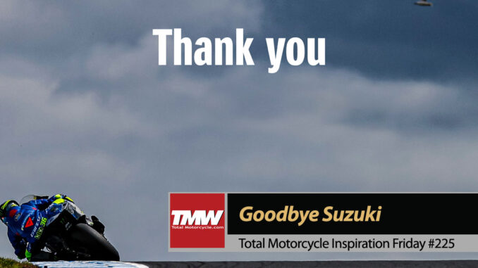 Inspiration Friday: Goodbye Suzuki