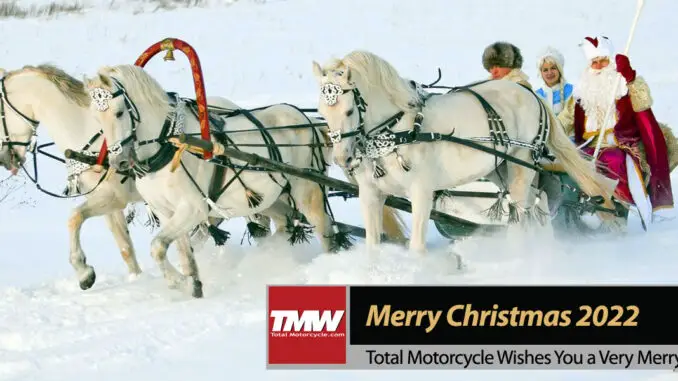 Merry Christmas 2022 From Total Motorcycle!