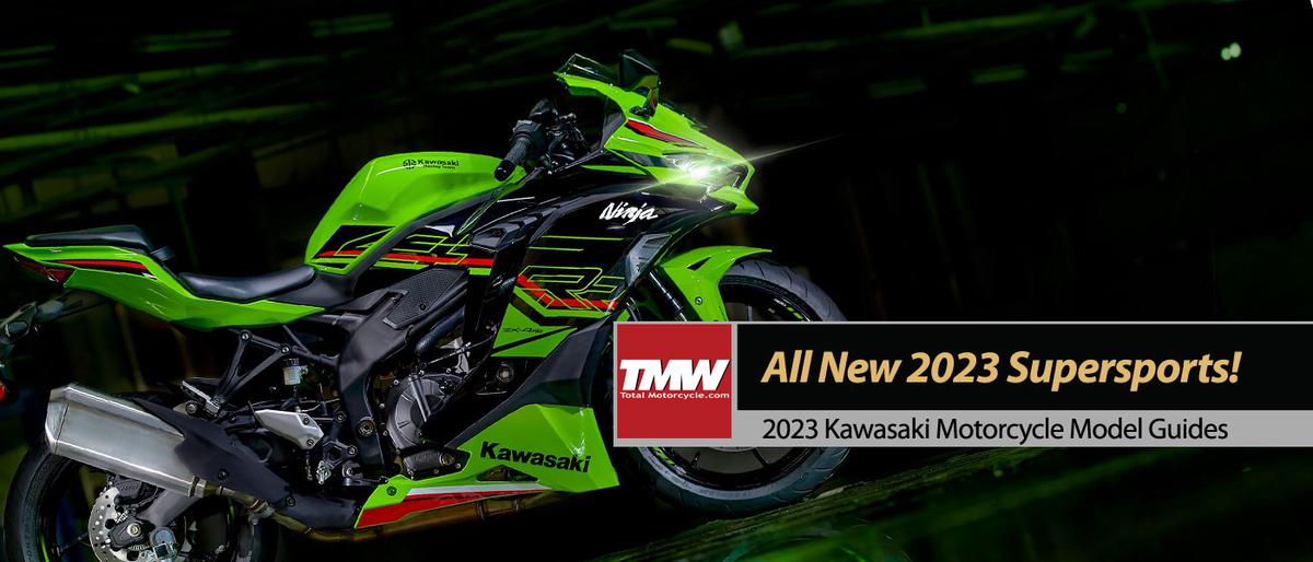 All New 2023 Kawasaki Supersport Motorcycles!