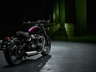 2024 Triumph Bonneville Bobber Purple Stealth Edition
