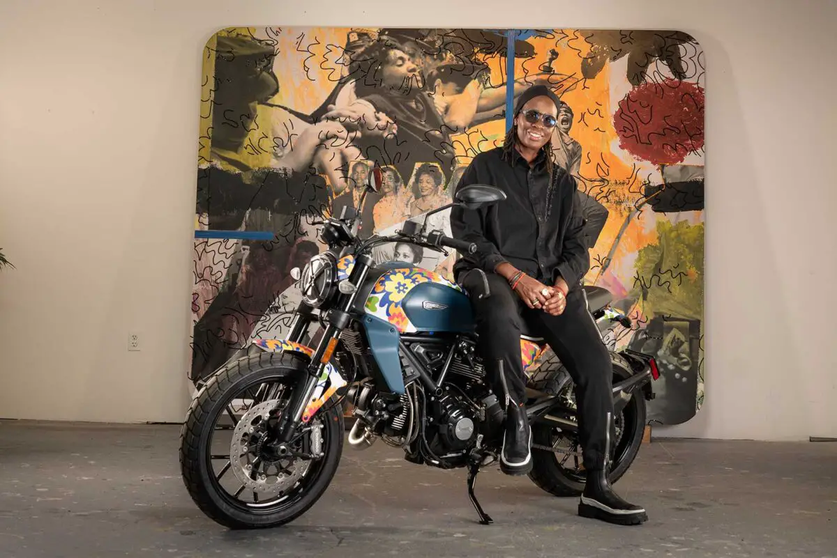 Inspiration Friday RxART Charity Hand-Painted Ducati!