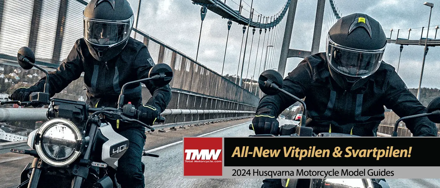 All new 2024 Generation Husqvarna Vitpilen and Svartpilen Bikes