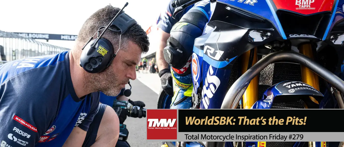Inspiration Friday: That's the Pits @WorldSBK!
