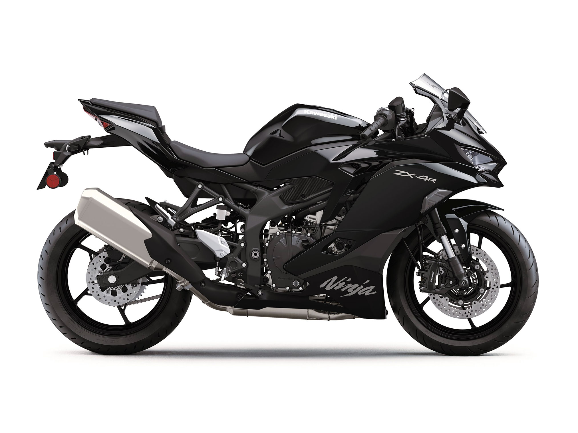 心ページ New 2025 Kawasaki Ninja ZX-4RR ABS, Hazard KY | Specs, Price