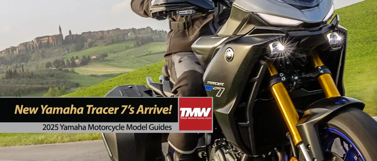 New Feature Rich 2025 Yamaha Tracer 7 Motorcycles Arrive