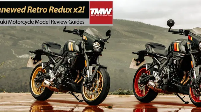 New Retro Redux: 2026 Suzuki GSX-8T and GSX-8TT motorcycles!