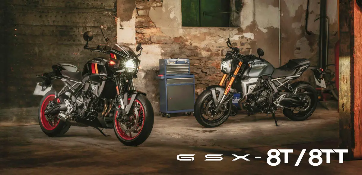 New Retro Redux: 2026 Suzuki GSX-8T and GSX-8TT motorcycles!