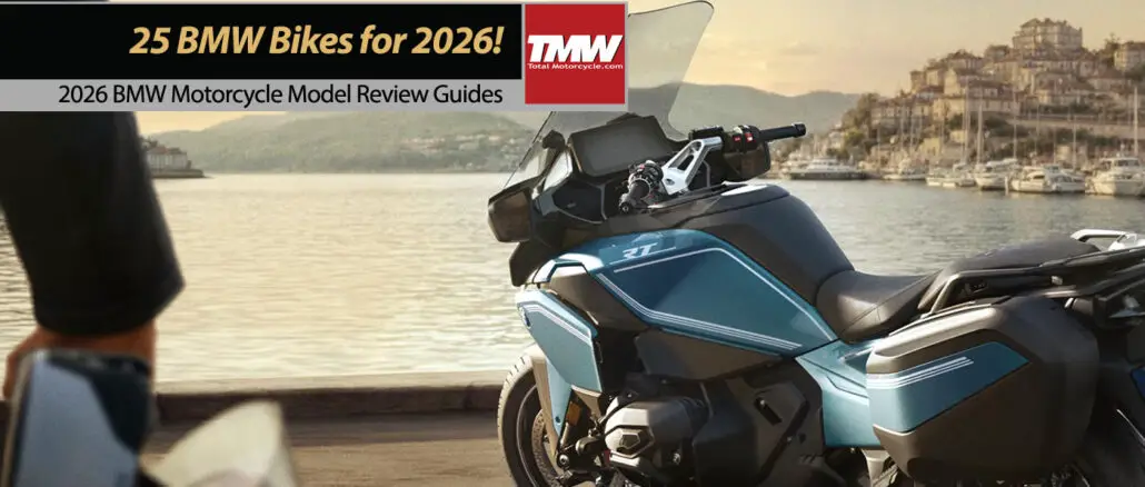 See the 25 New 2026 BMW Motorcycles Just Unveiled at TMW!