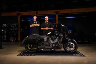 Indian Motorcycle unveils custom Chieftain PowerPlus built by Jeremy “Twitch” Stenberg for Ryan Sheckler