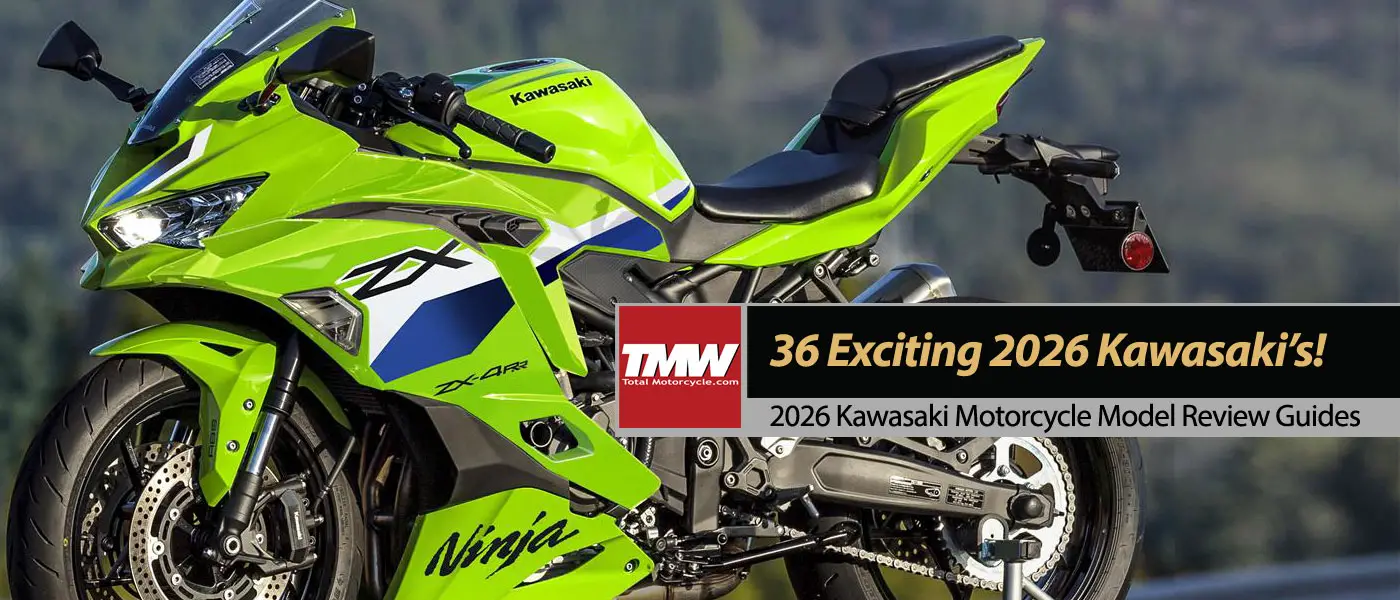 Meet the 36 Groundbreaking 2026 Kawasaki Motorcycles Taking