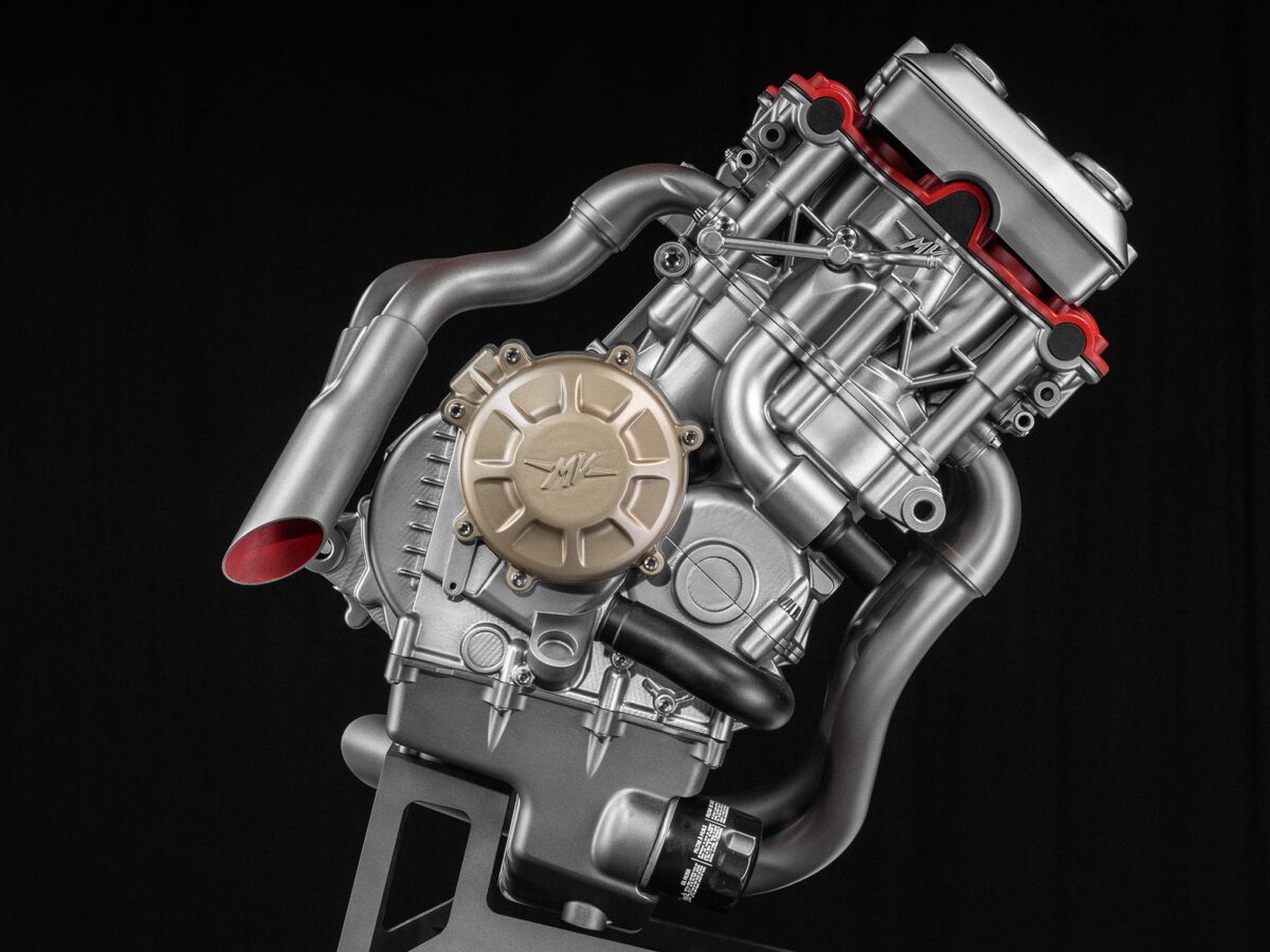 2026 MV Agusta 5 Cylinder “Quadrato” Engine
