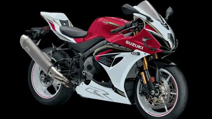 2027 Suzuki GSX-R1000R 40th Anniversary Edition