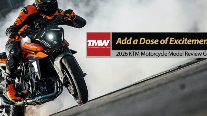 2026 KTM Duke Motorcycles: Add a Dose of Excitement to Your Life!