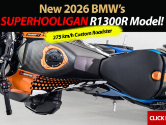 BMW Goes Super Hooligan: New 2026 BMW R1300R Roadster!