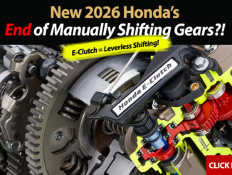 New 2026 Honda Motorcycles: E-clutch End of Manual Shifting?!?
