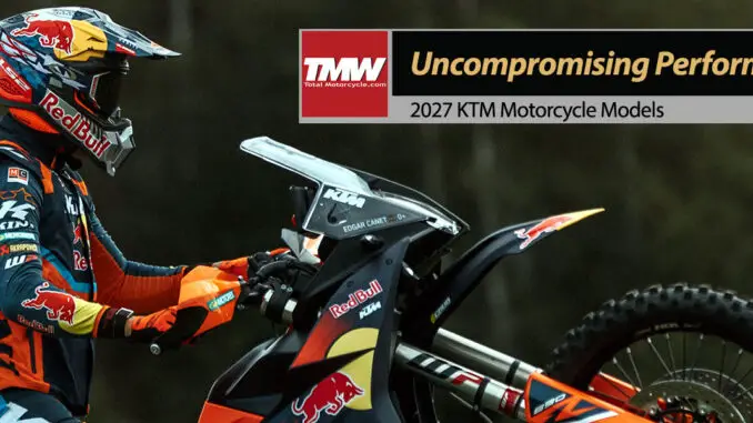 Just released 2027 KTM Motorcycles: Uncompromising Performance!