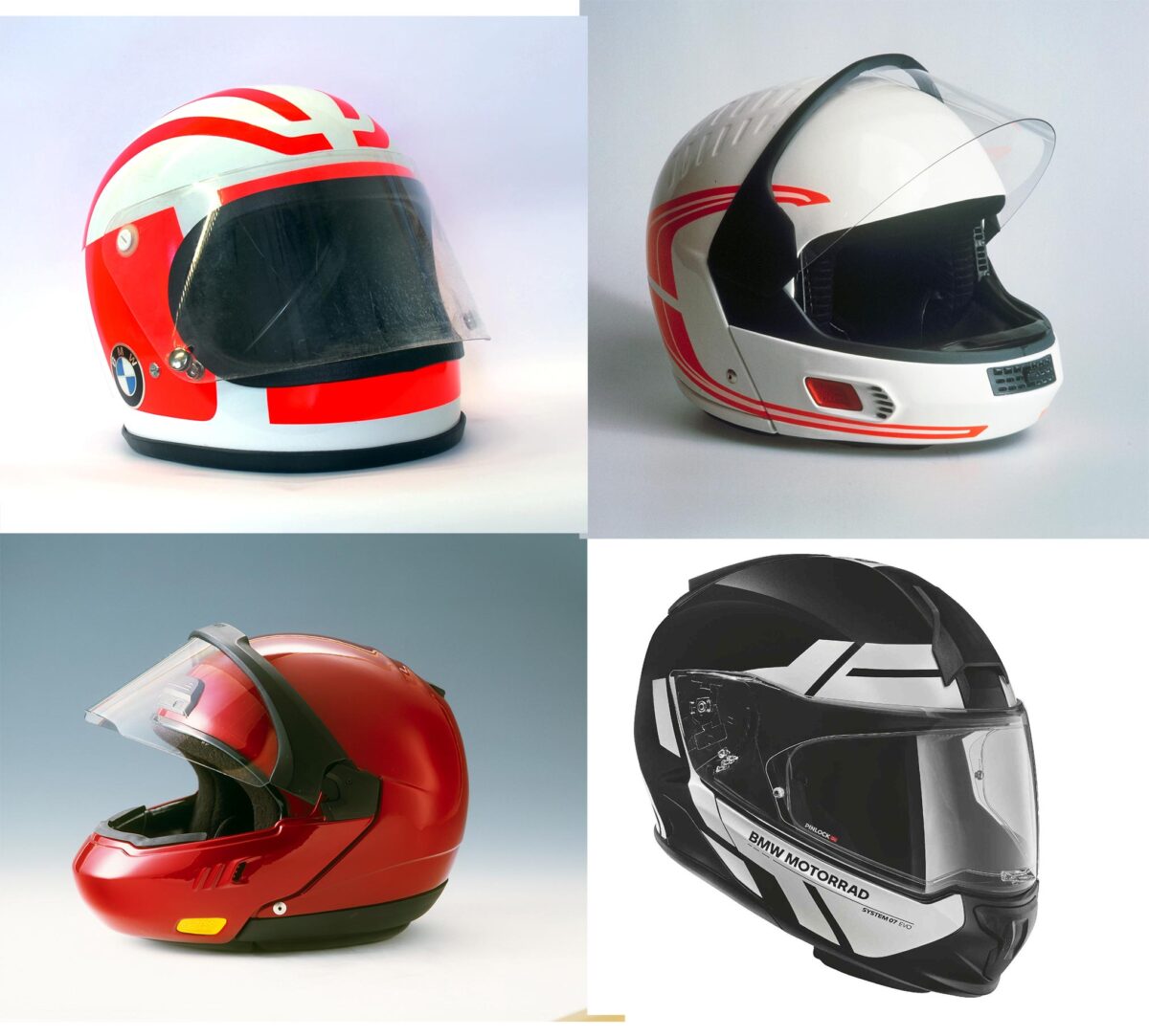 BMW Motorrad celebrates 50 years of BMW Helmets