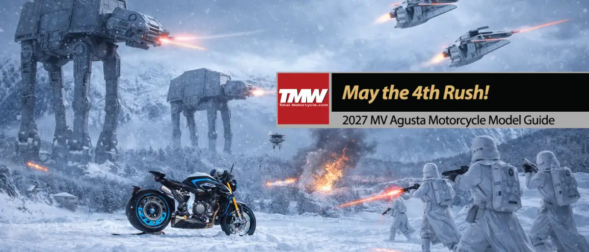 New 2027 MV Agusta Rush Titanio: May the 4th be With You!