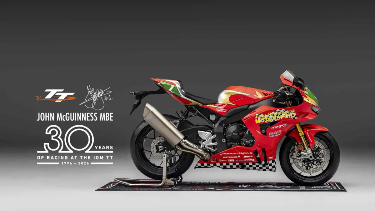 2027 Honda CBR1000RR-R Fireblade SP Limited Edition John McGuinness 30th Anniversary Replica
