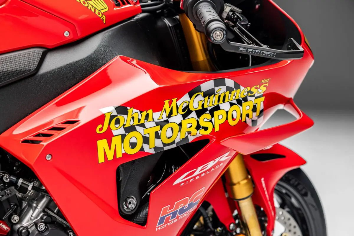 2027 Honda CBR1000RR-R Fireblade SP Limited Edition John McGuinness 30th Anniversary Replica
