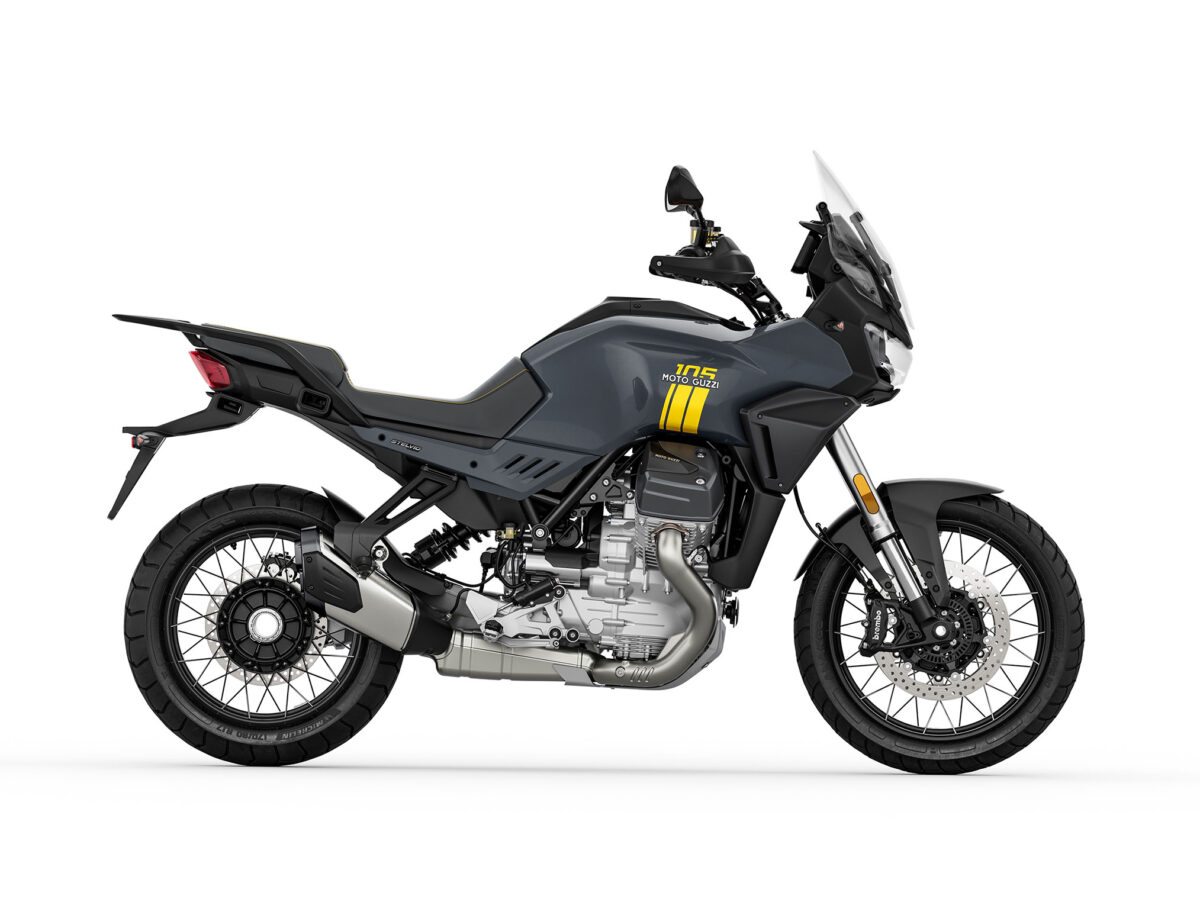 2027 Moto Guzzi Stelvio PFF Rider Assistance Solution 105th Anniversary