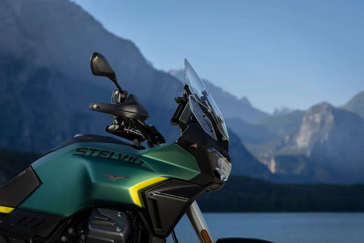 2027 Moto Guzzi Stelvio PFF Rider Assistance Solution